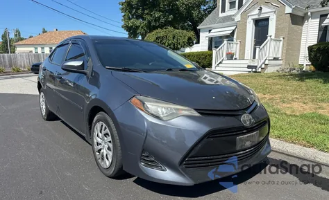 2017 Toyota Corolla L из США, поврежденный, VIN 2T1BURHEXHC827586